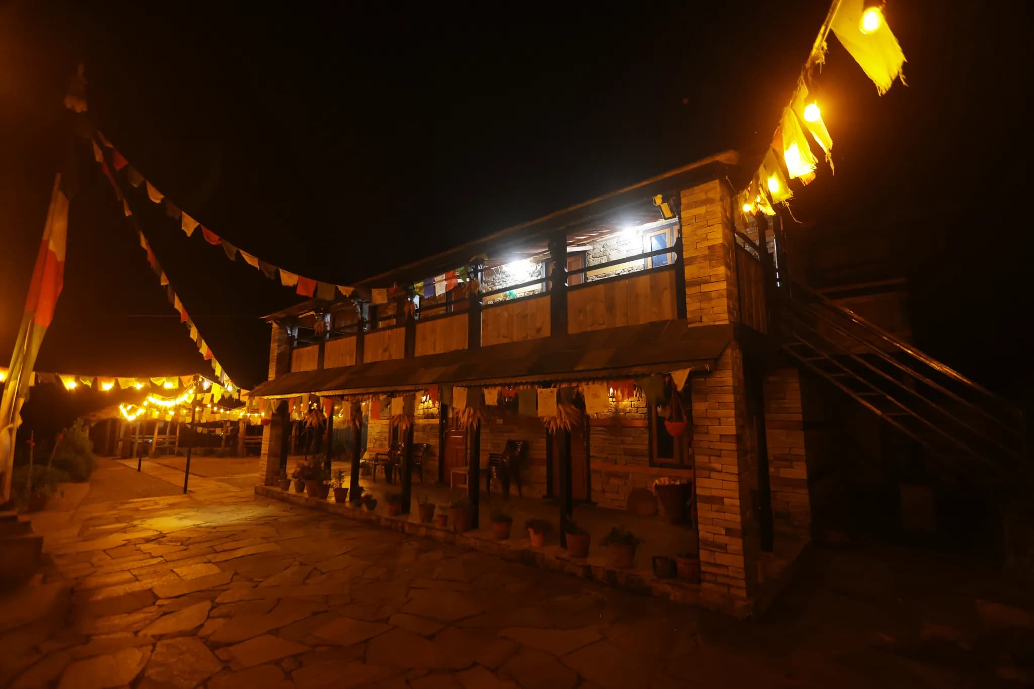 Where mountain nights glow with warmth and peace.